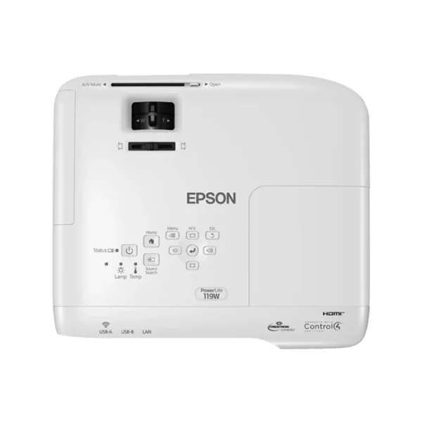 Epson PowerLite 119W – Proyector WXGA 4000 Lúmenes Dual HDMI