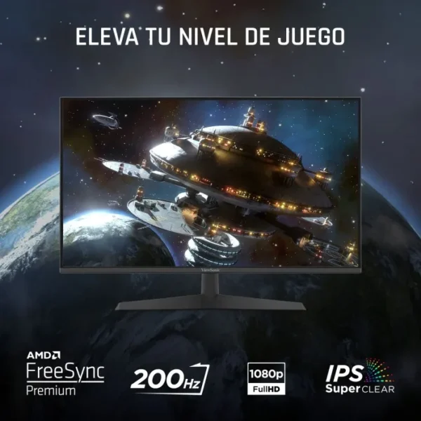 ViewSonic VX2429 Monitor Gamer 24″ FHD IPS 200Hz, 1ms