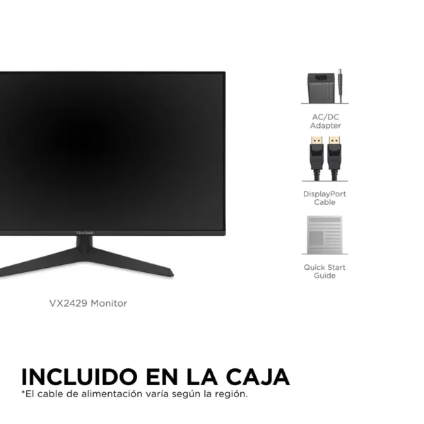 ViewSonic VX2429 Monitor Gamer 24″ FHD IPS 200Hz, 1ms