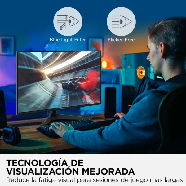 ViewSonic VX2429 Monitor Gamer 24″ FHD IPS 200Hz, 1ms