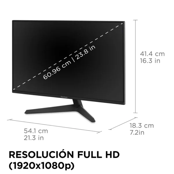 ViewSonic VX2429 Monitor Gamer 24″ FHD IPS 200Hz, 1ms