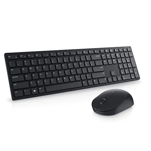 original Dell Pro KM5221W – Combo Teclado y Mouse Inalámbrico Español