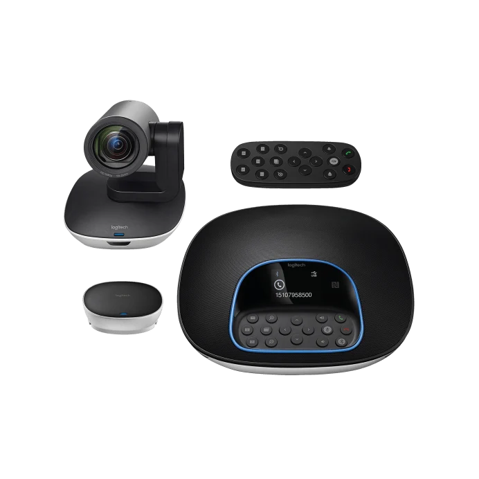 Logitech GROUP – Sistema de Videoconferencia Full HD para Salas Medianas