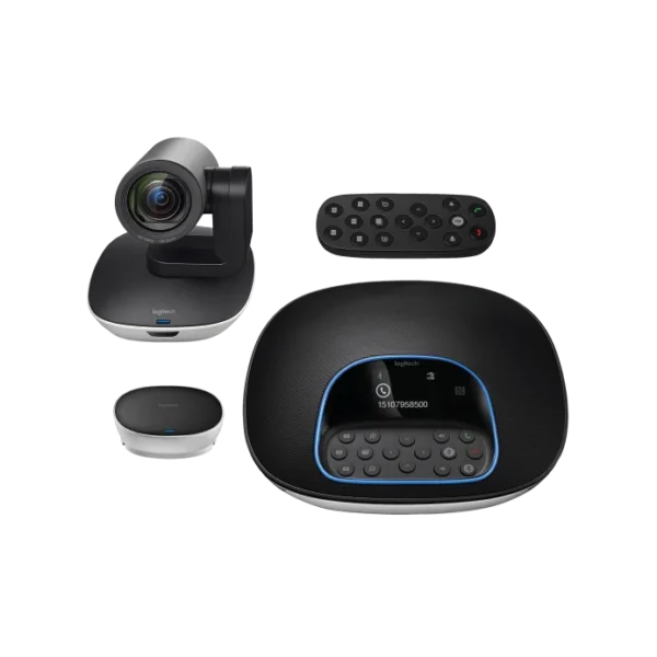 Logitech GROUP + Micrófonos de Expansión – Videoconferencia Full HD