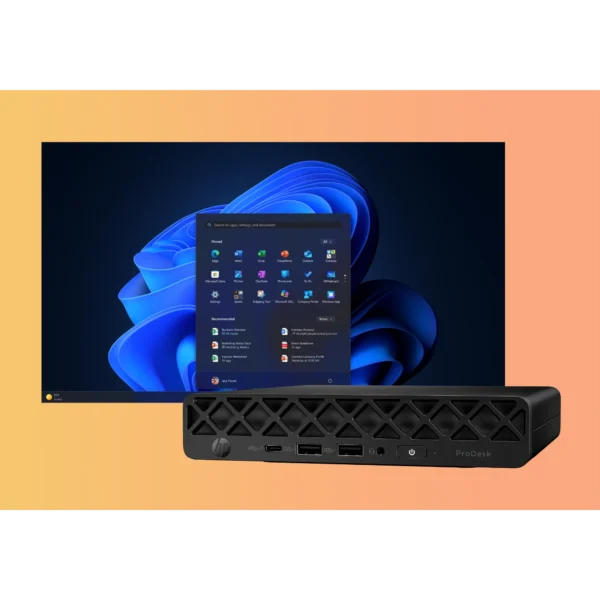 HP ProDesk 4 Mini G1i – Core Ultra 7 265T, 16GB, 512GB, Windows 11 Pro